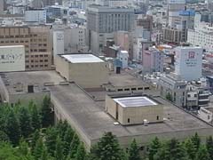 栃木県庁15階展望フロアからの風景